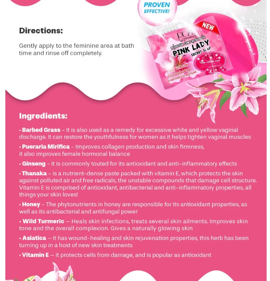 Roze Essence Pink Lady Secret Soap 30g – Beauty Mind ll Beauty & Cosmetics  Store in Bangladesh