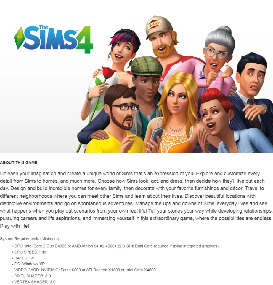 The Sims 4 PC GAME Offline [DVD INSTALLATION] | Lazada