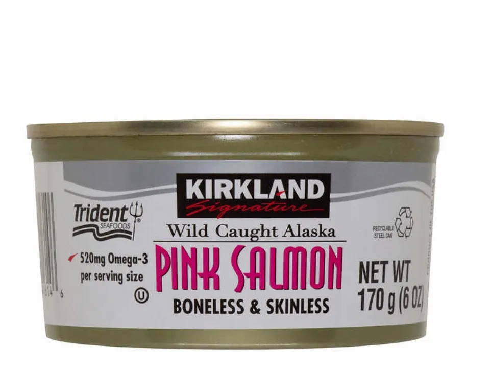 Kirkland Signature Wild Alaskan Pink Salmon oz Boneless Skinless