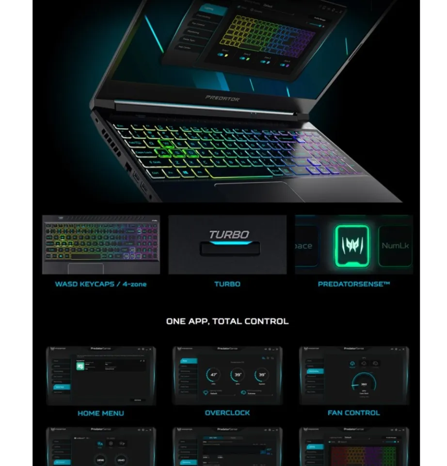 Acer Predator Helios 300 (PH315-53-527E) Intel i5 10th Gen RTX