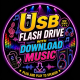 UsbFlashDriveWithDownloadMusic
