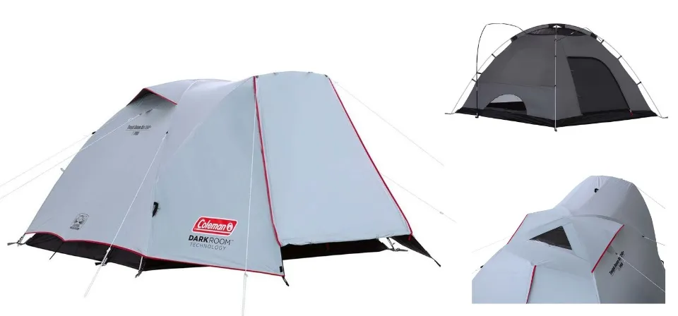 Coleman Tough Dome Air 240+ Hexa Set เต้นท์พร้อมทราป Darkroomและ