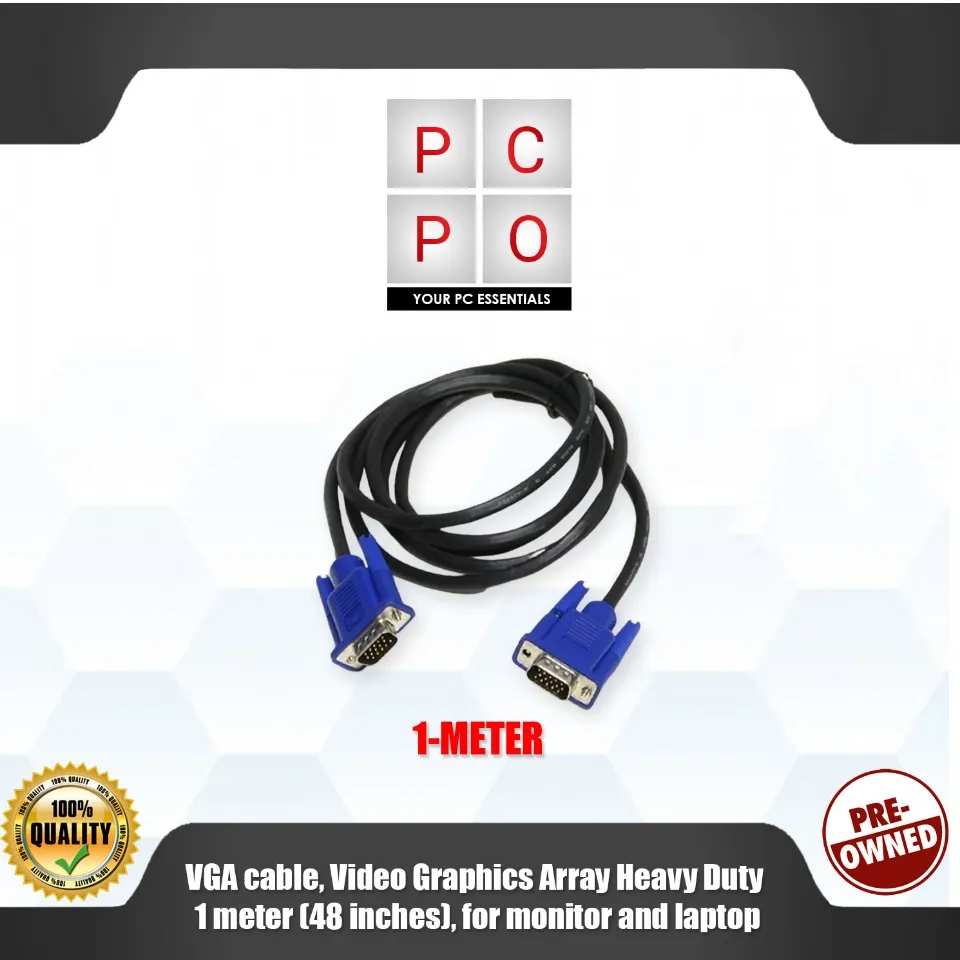 Cable De Video Vga A Hdmi 1 Mt Monitor