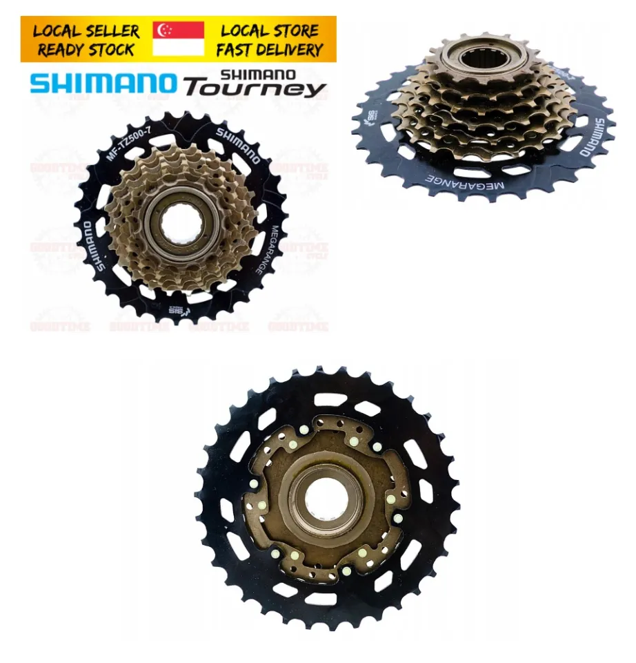 Shimano Tourney MF-TZ500 7speed Bicycle Freewheel Cassette 14-34T