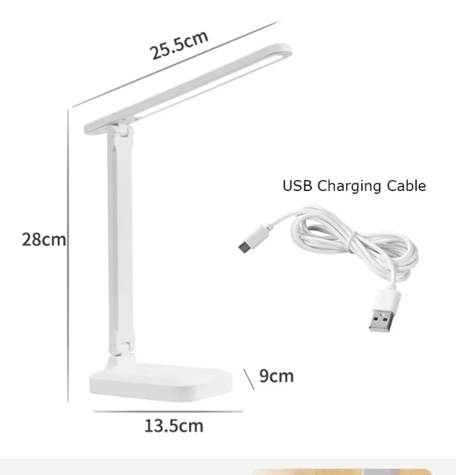 🚚SG Fast Delivery📦LED Wireless Long Desk Lamp Study Warm Light