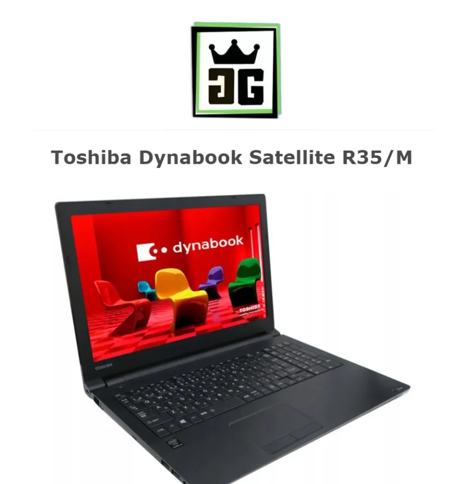 Toshiba Dynabook Satellite R35/M Intel Core i5-4th Gen / 4GB DDR3 RAM /  500GB HDD / WEBCAM / WIFI / Windows 10 / 15.6