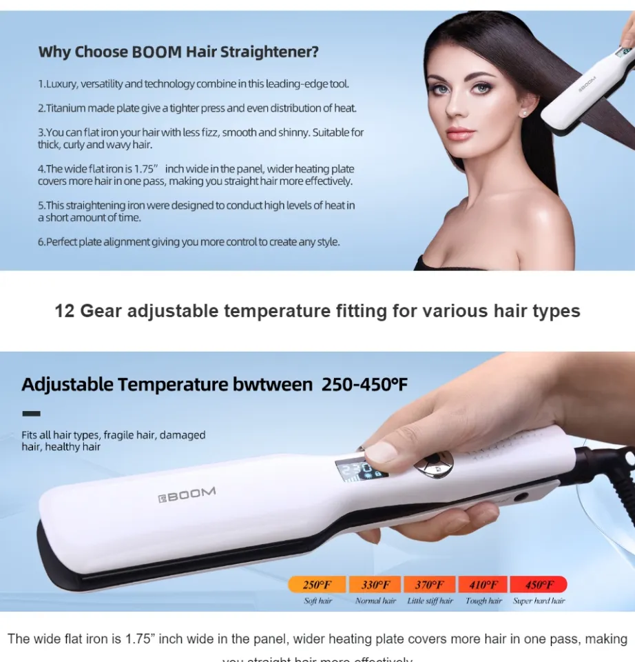 Heavy duty hair iron best sale