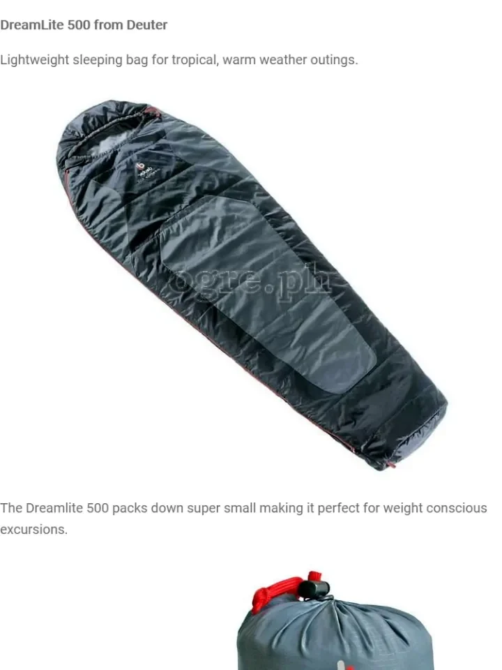 Deuter orders dreamlite