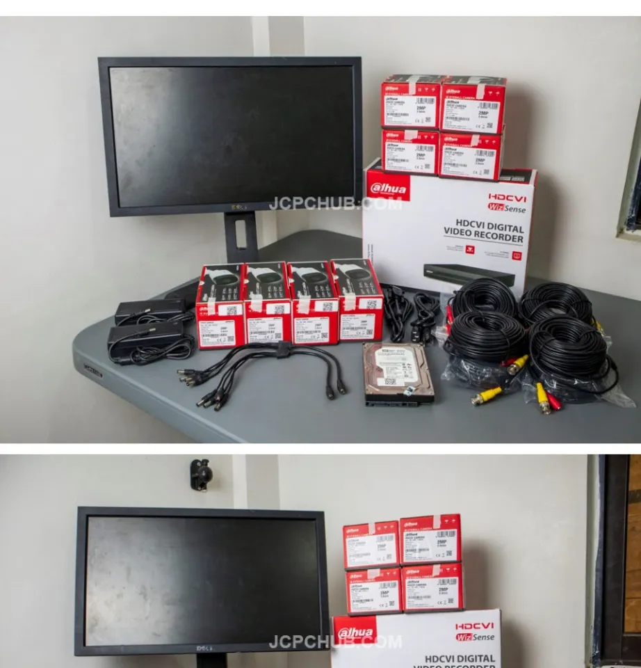 Dahua CCTV Camera Package Set Channel Kit Cameras 2MP HD Smart