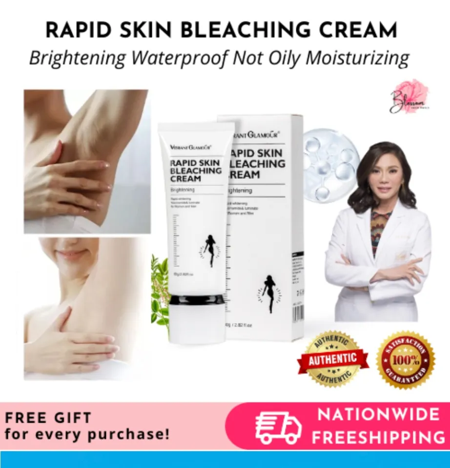 FLASH SALE ORIGINAL Bleaching Cream with Scannable QR code VIBRANT GLAMOUR FDA Whitening Cream Rapid Skin Moisturizing 10 Niacinamide Lightening Body Lotion Intensive Underarm Whitening Armpit