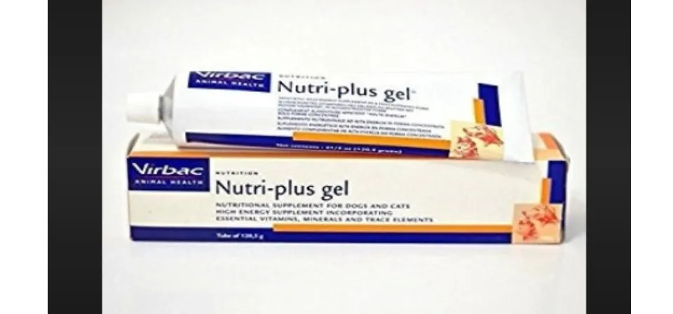 Virbac Nutri-PLUS GEL Tube of 220 grams made in FRANCE high energy