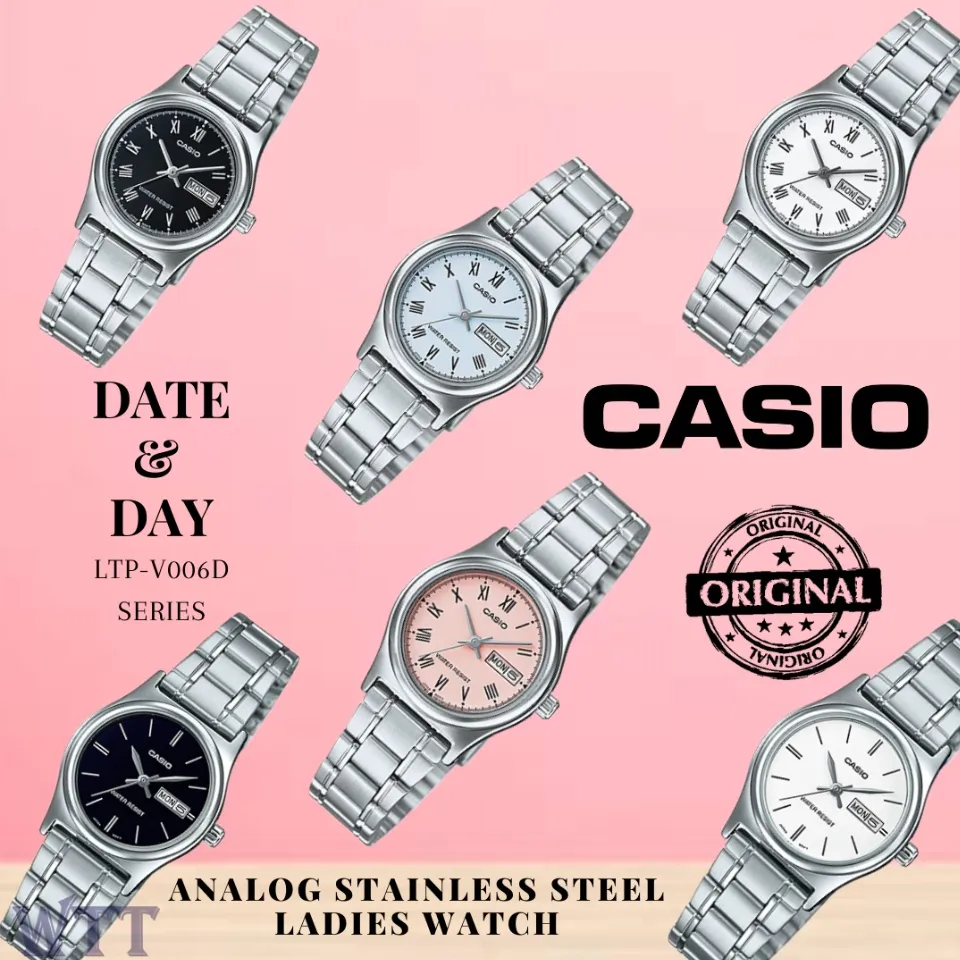 Jam clearance casio silver