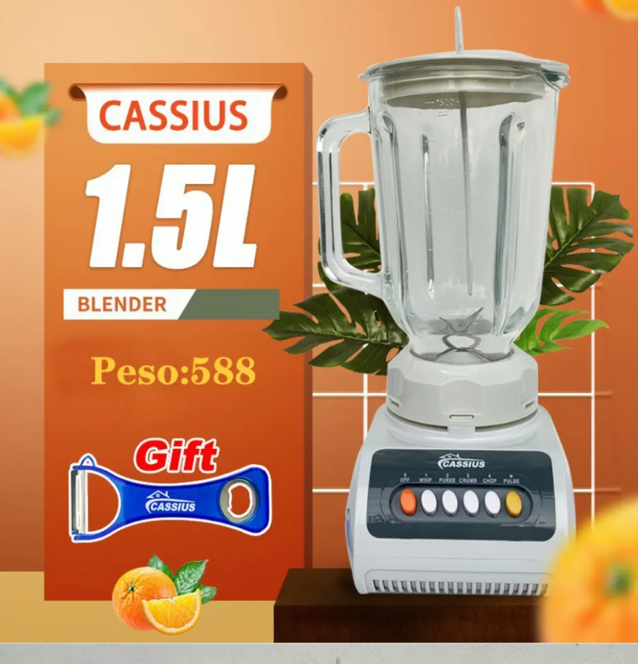 Multifunctional 2in1 Blender Juicer Automatic Blender Fruit Juicer 300W  with Glass Jug Food Processor COD