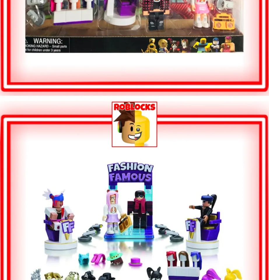 4 Character ROBLOX Toy Fashion Famous Figures Big set For Kids Girls  Playset Online Game Actual Playable Toys Figure Cake Topper Brand New With  Box Gift Ideas | Lazada PH