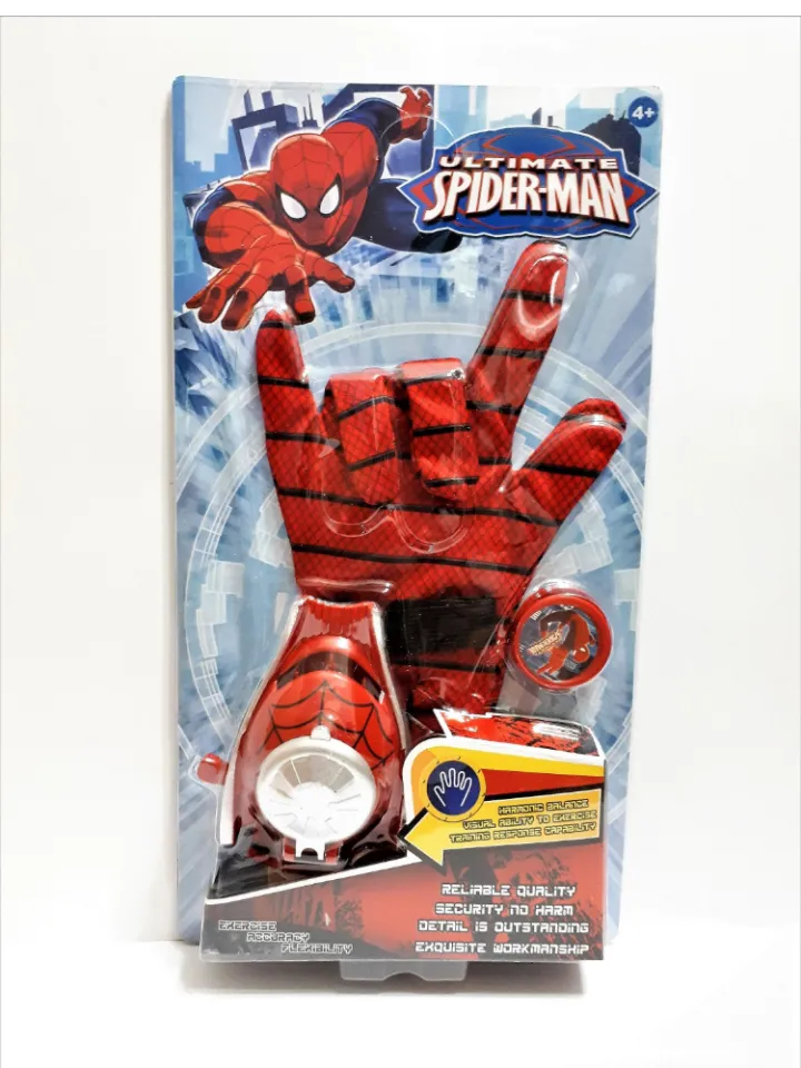 Legend Toys Station Avengers Spiderman Iron Man Gloves with Disc