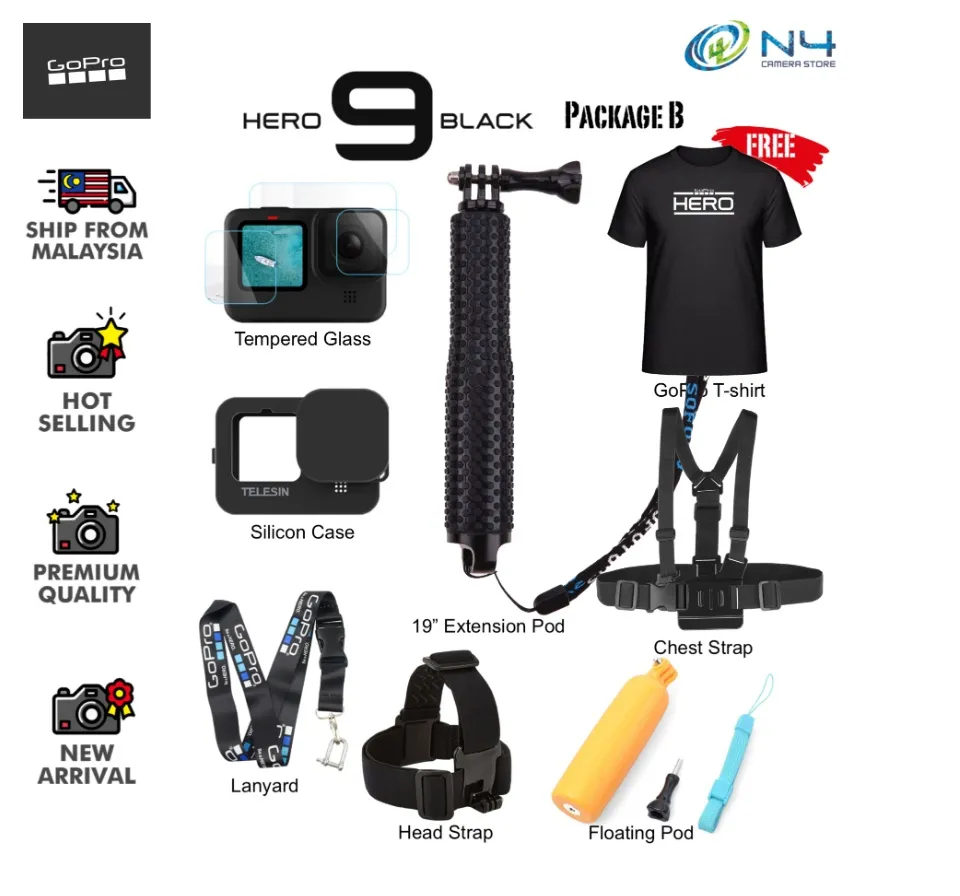 Hero Gopro Travel Kit Gopro Hero 10 Hero Accessories Bundle Kit
