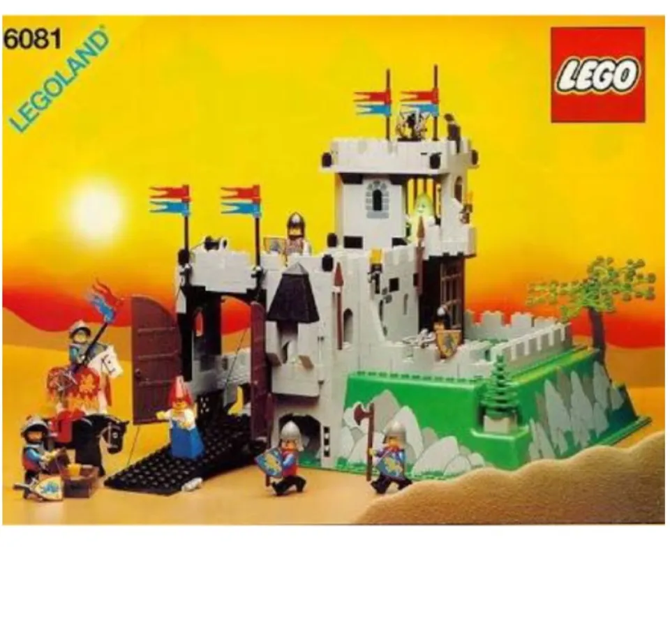 1990 best sale lego castle