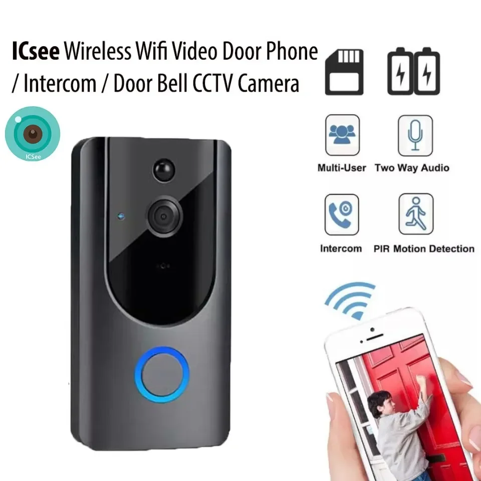 Icsee smart hot sale video doorbell