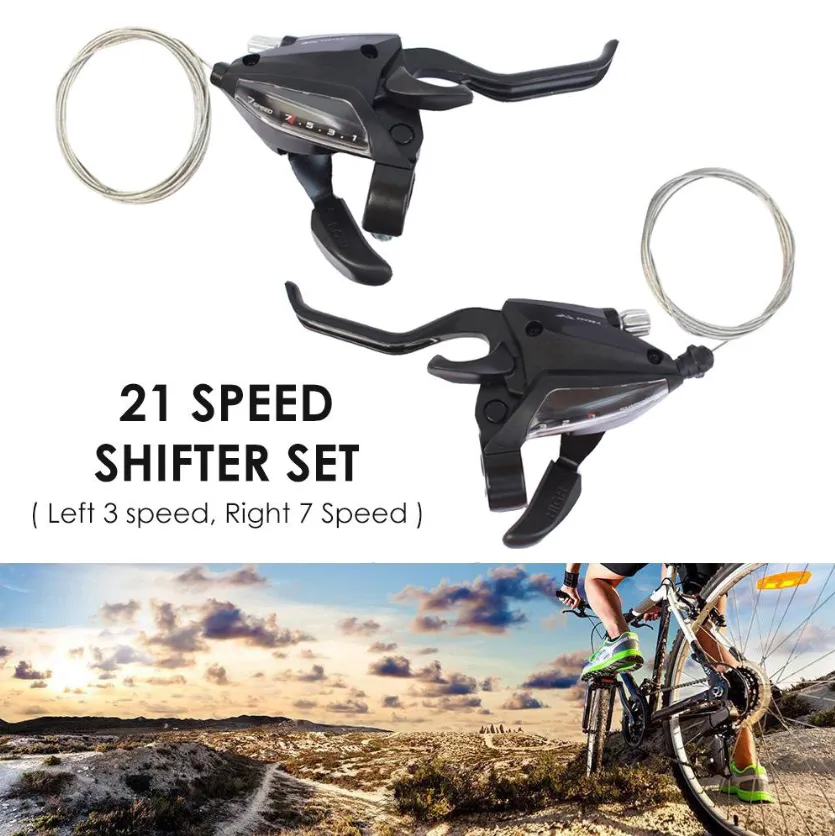 Bicycle Gear Shifter Bicycle Derailleur MTB Gear Shifter Brake x