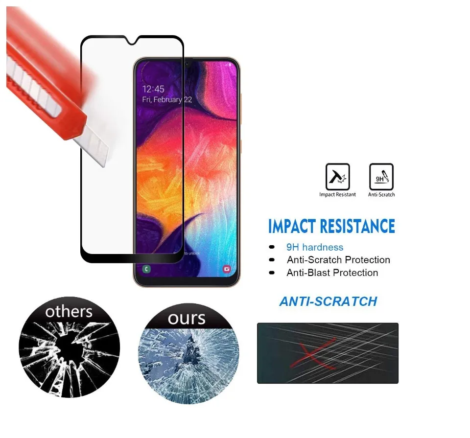 Tempered Glass Samsung Galaxy M01 Core M10 M11 M20 M21