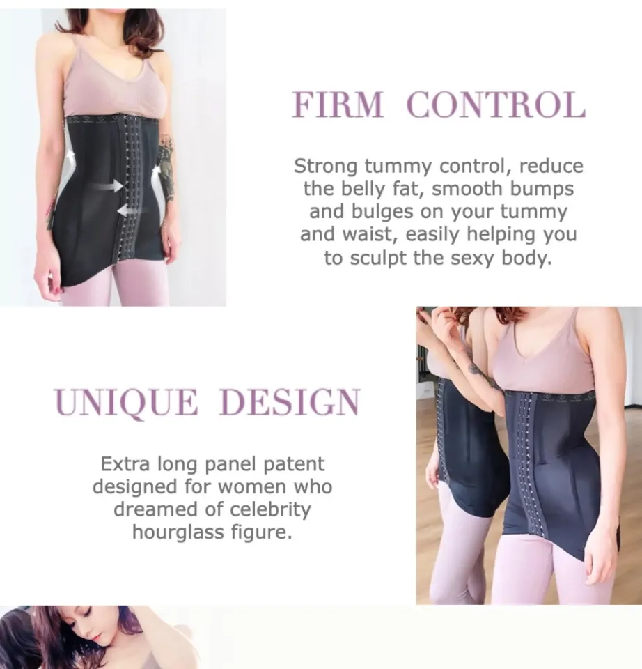MUSE ONLY Triple Slim Booty Lift Shapewear for Women Postpartum Belly  Bengkung Tummy Control Waist Slimming