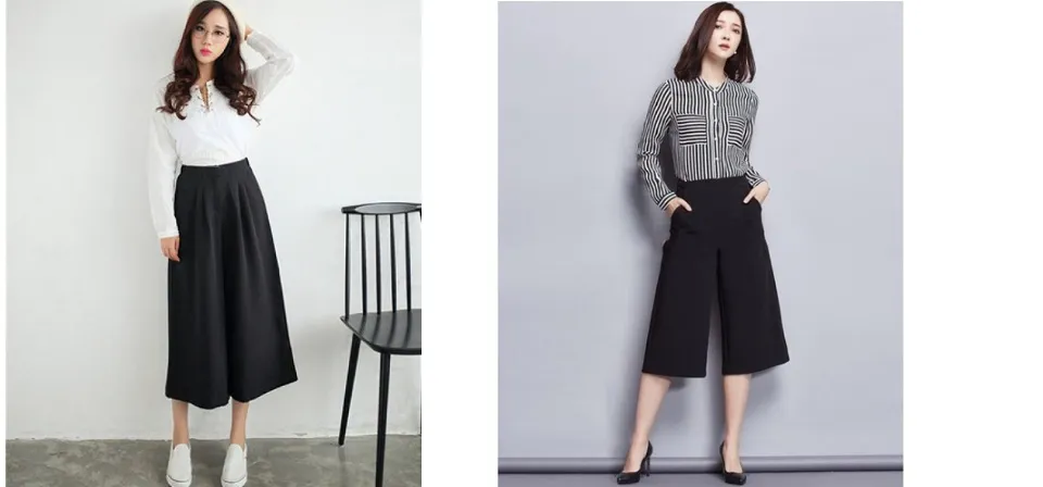 Quần váy Culottes GU Nhật | Shopee Việt Nam