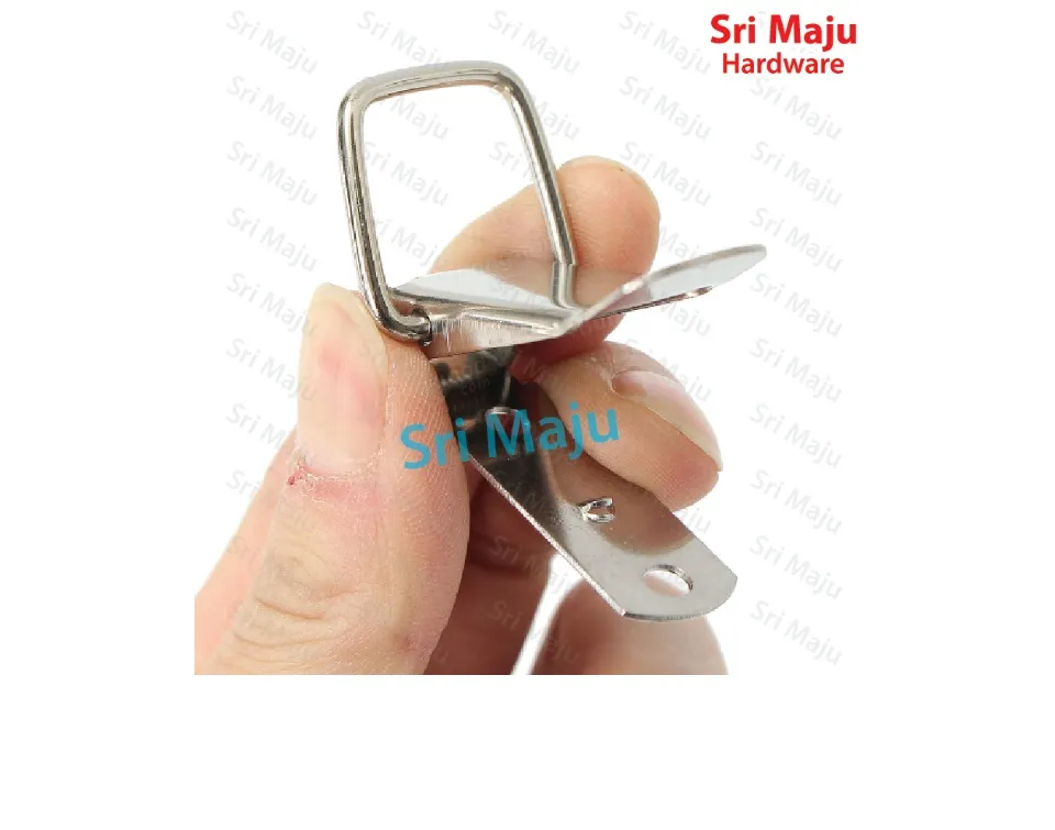 Universal Car Bumper Bonnet Lock Clip Snap Lock Stainless Steel & Steel  Bumber Klip Bumper Kereta