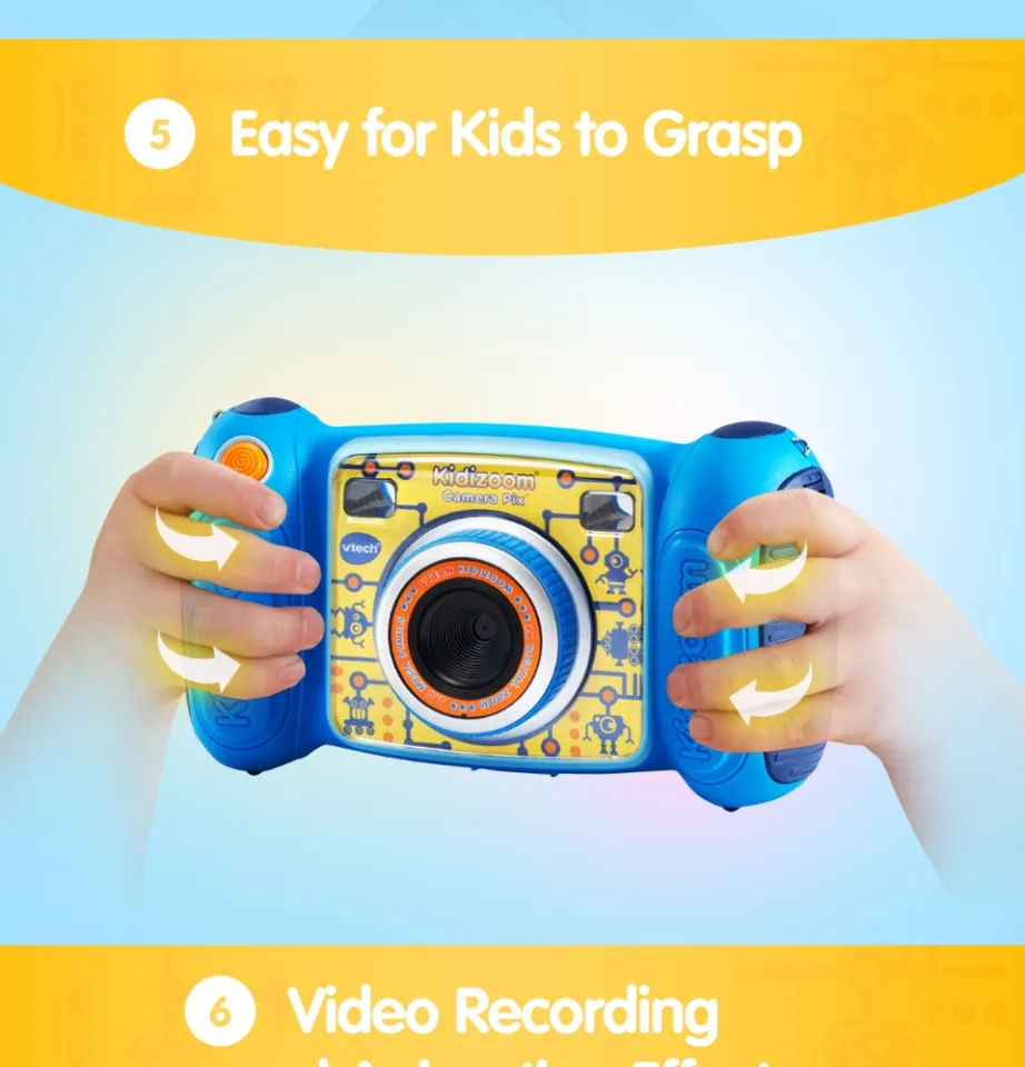 VTech Pink Kids Durable Photo and Video Recording Camera Kidizoom