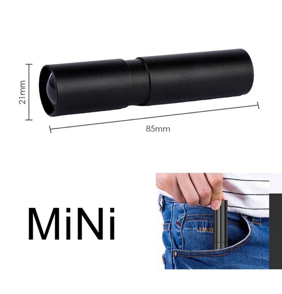 Mini lampe torche led rechargeable pour randonnée et pêche_voghion.com