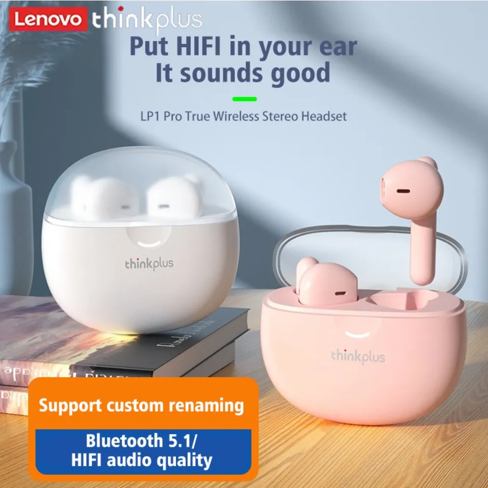 Lenovo Tws Earbuds Lp1 Lenovo LP1 Pro TWS Bluetooth Earphone Lenovo Tws Earbuds Lp1 Lenovo LP1 Pro TWS Bluetooth Earphone