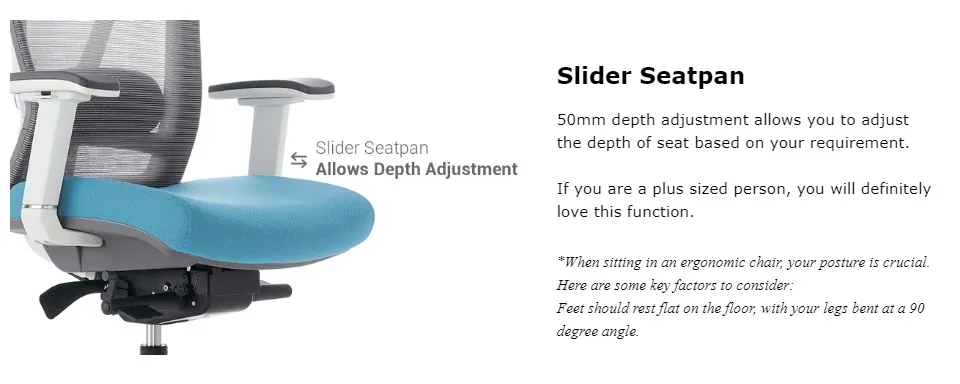 Autonomous ergochair 2 online height adjustment