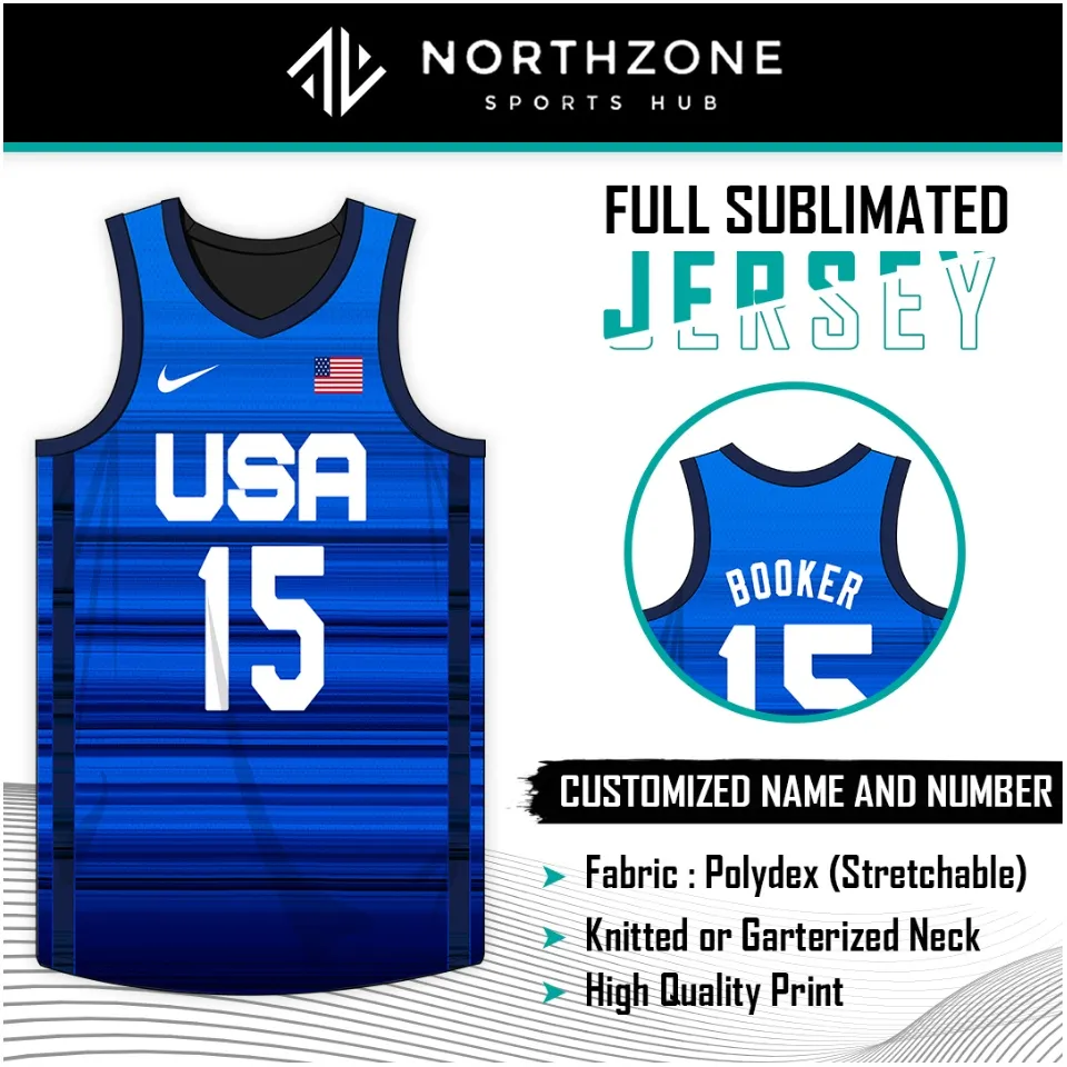 Usa 2024 uniform basketball