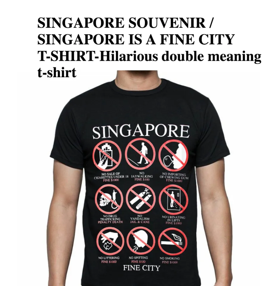 Singapore hotsell tee shirt