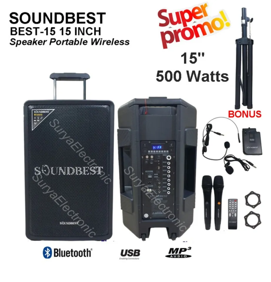 speaker portable wireless soundbest best 15 15 inchi Speaker 15