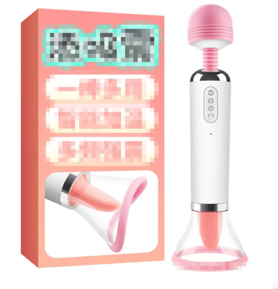 Secret Corner Cinderella Tongue Licking Sucking Warming AV Wand Vibrator  for Women Sex Toys | Lazada PH