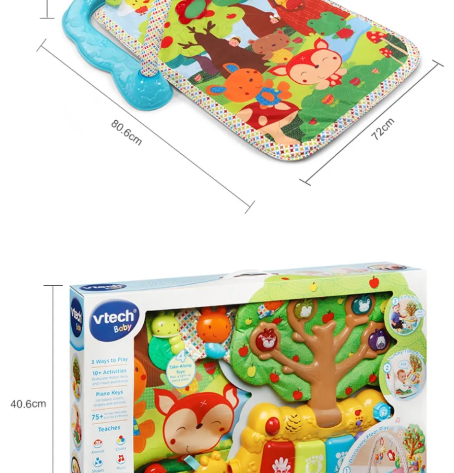 Vtech glow and cheap giggle playmat