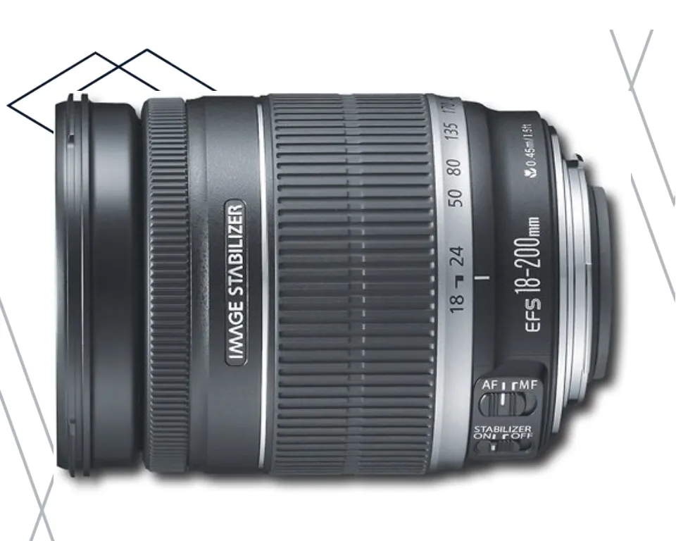 Canon EF-S 18-200mm F3.5-5.6 IS EF-Sマウント - カメラ
