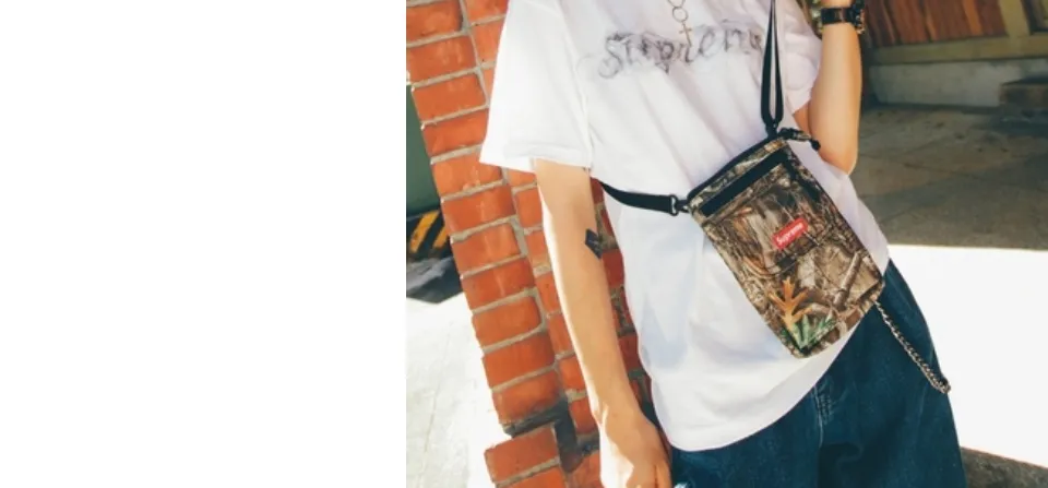 Supreme Shoulder Bag (FW19) Real Tree Camo Water Resistant