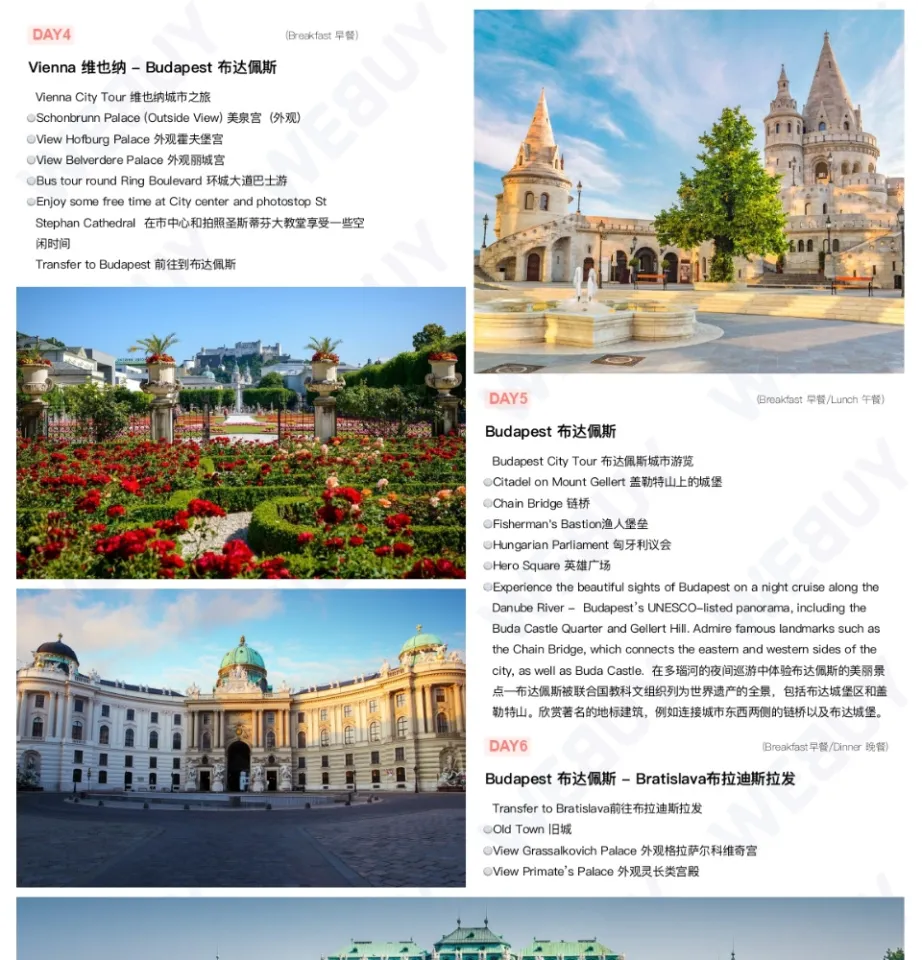 Travel with WEBUY] 11D8N EASY EASTERN EUROPE | Lazada Singapore