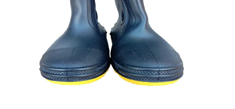 Rain Boots Mens Wellies Size 14 SUPER TUFF Safety Boots With STEEL