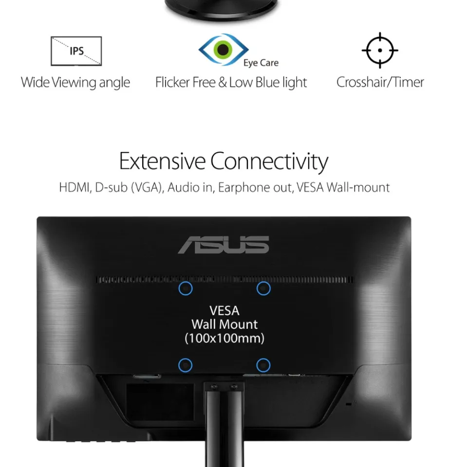 ASUS モニター VA229HR 21インチ 1080p