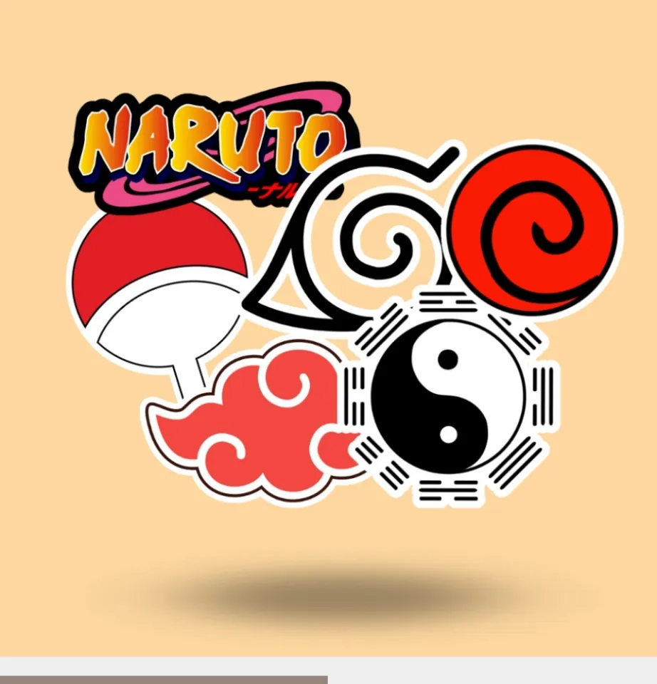4-inch Naruto stickers