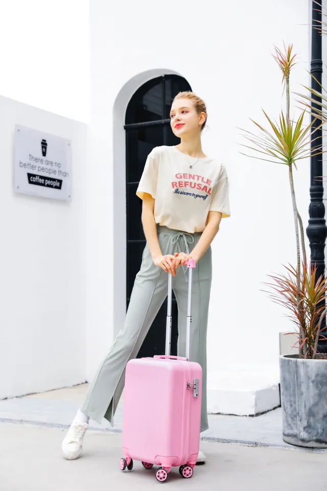 SEA CHOICE 19 inch Carry On Luggage Lightweight Hard Shell ABS