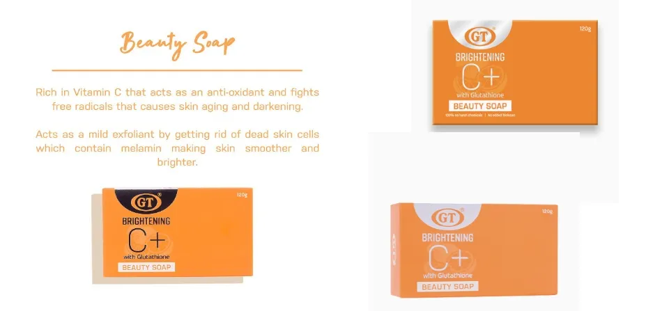 AUTHENTIC GT Brightening C+ with Glutathione Beauty Soap | Lazada PH AUTHENTIC GT Brightening C+ with Glutathione Beauty Soap | Lazada PH