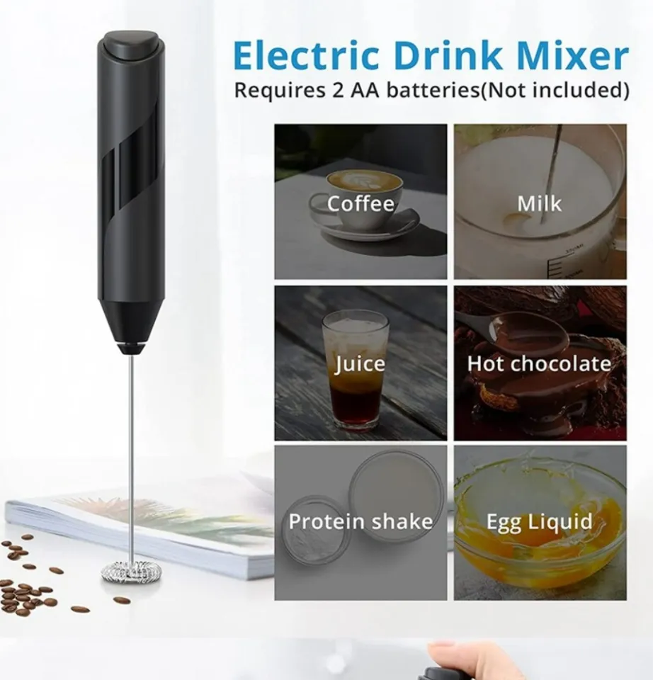 Electric Milk Frother with Stand