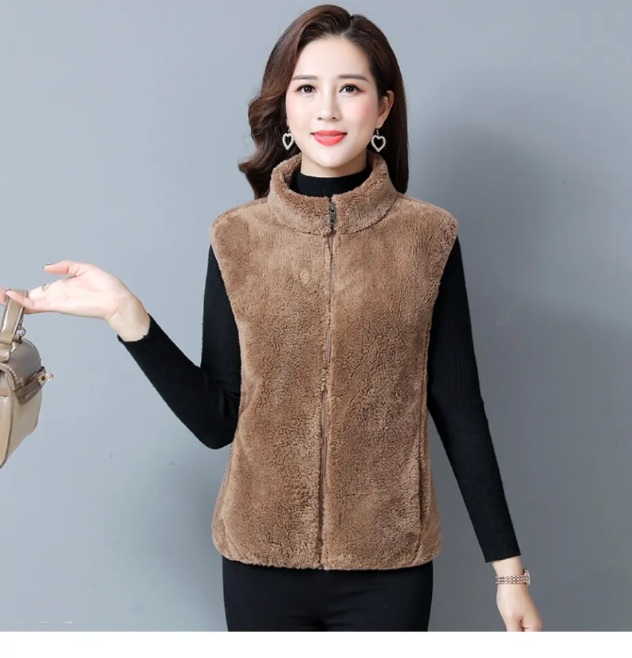 Set vest nữ tay choàng trẻ trung kiểu Hàn Quốc