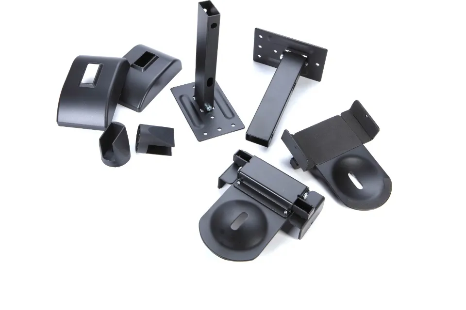 Helios AS-SPKR-26 Side Clamping Bookshelf Speaker Wall Mounts