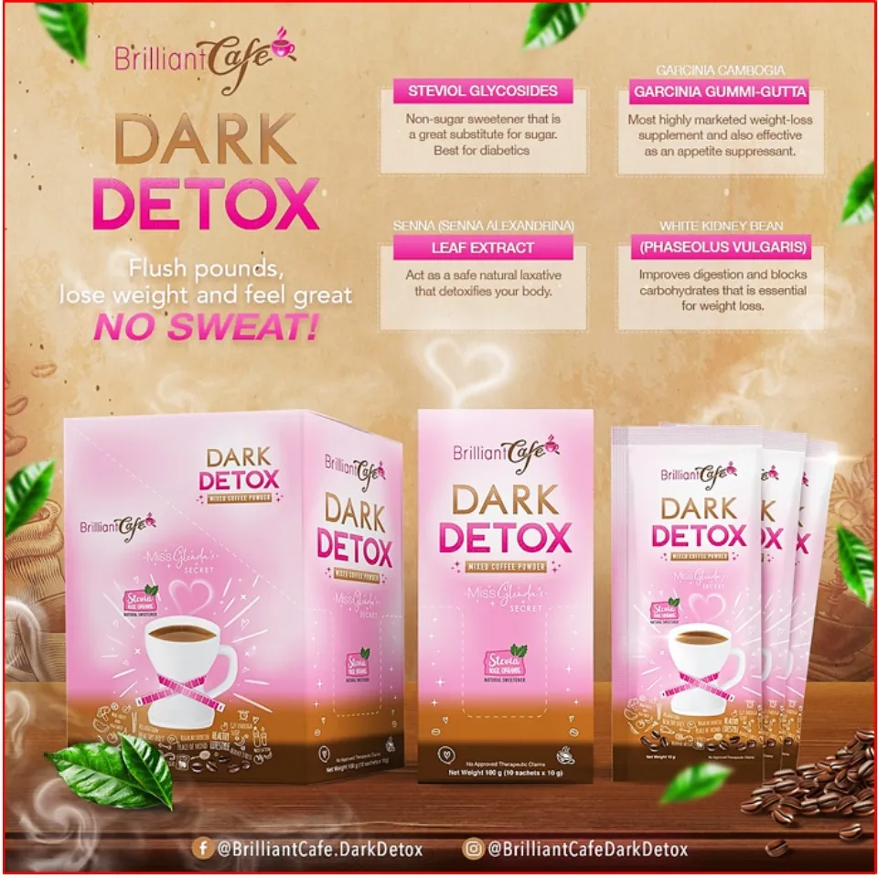 MJ s Health Beauty Original Brilliant Cafe Dark Detox Slimming