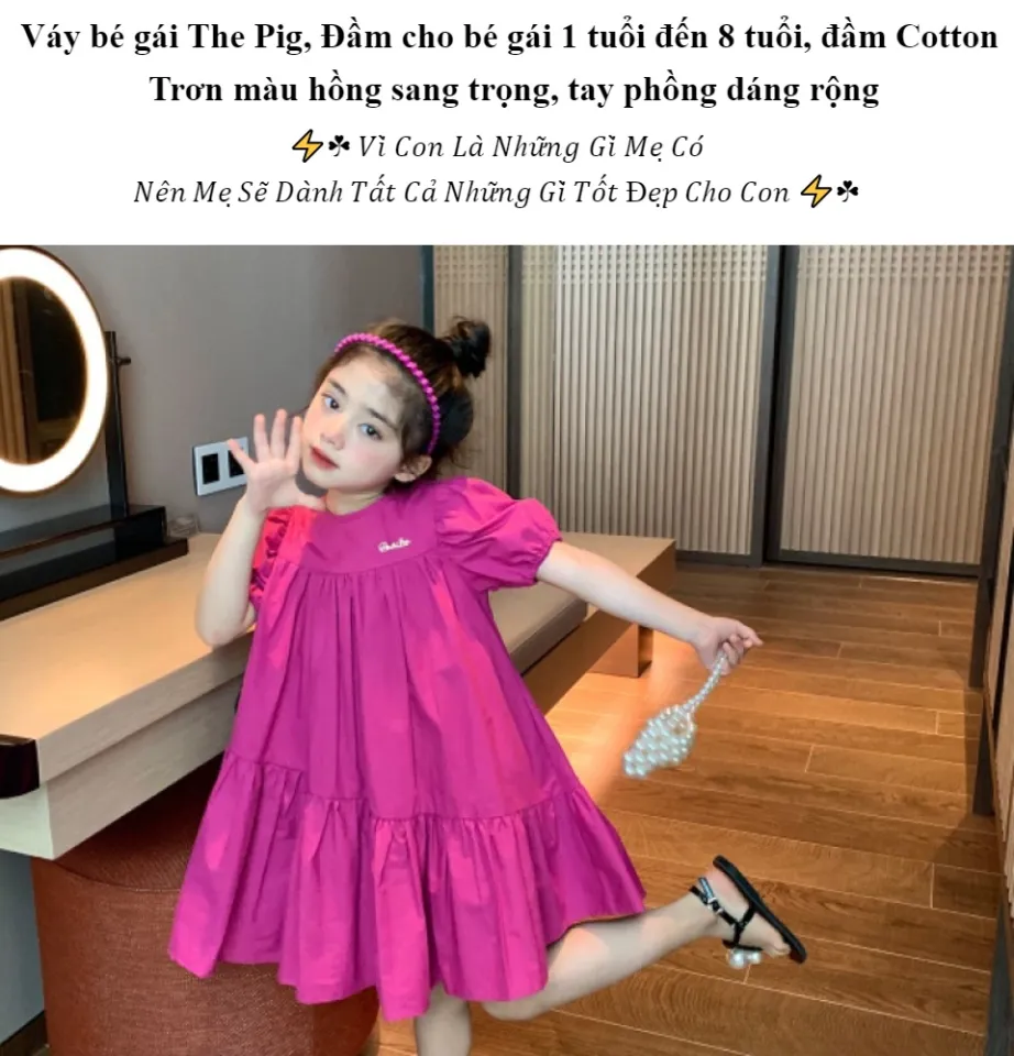Đầm công chúa bé gái, váy trẻ em 1 tuổi đến 5 tuổi xanh thiên thanh cho bé  gái siêu cute - Tìm Voucher
