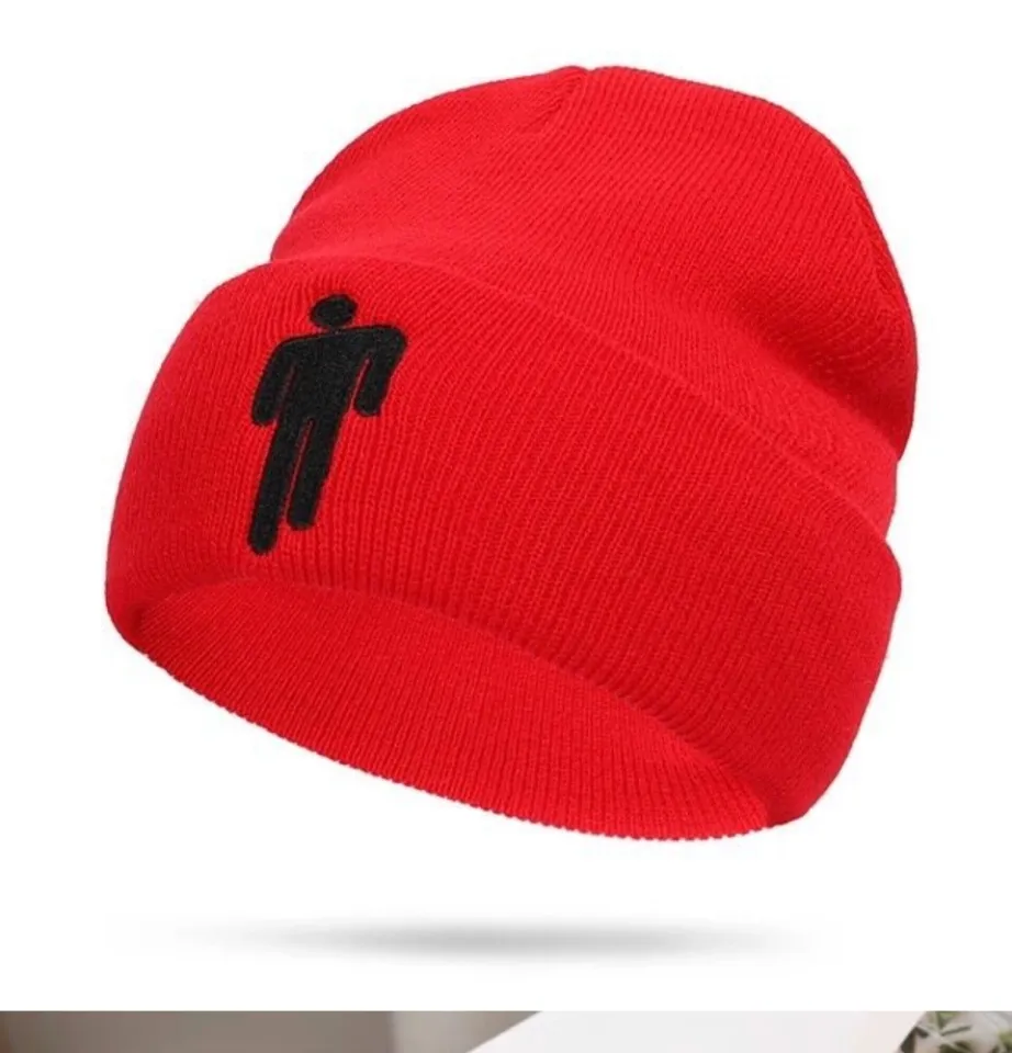 New Hip-Hop Color Billie Eilish Women Men Unisex Beanie Stickman